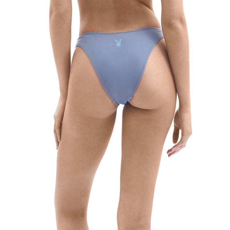 Trajes De Baño Playboy Active Bikini Bottom Mujer Grises | 4067-EJLIG