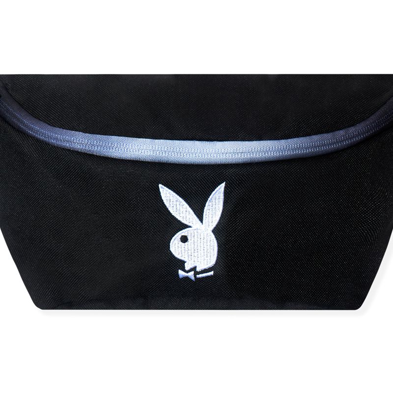 Trajes De Baño Playboy Classic Fanny Pack Mujer Negros | 4381-CHTLM