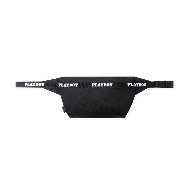 Trajes De Baño Playboy Classic Fanny Pack Mujer Negros | 4381-CHTLM