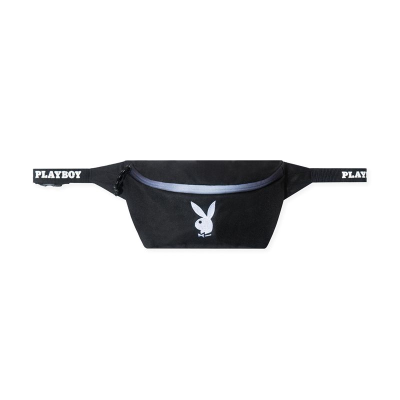 Trajes De Baño Playboy Classic Fanny Pack Mujer Negros | 4381-CHTLM