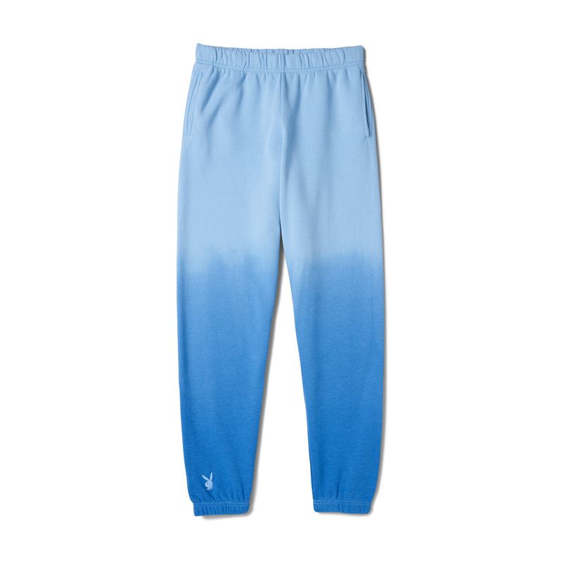 Pantalones Playboy Camp Classic Sweat Mujer Azules | 9240-VQXED