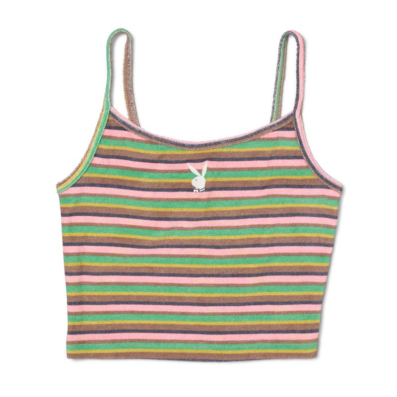 Tank Playboy Terry Mujer Multicolor | 2743-GRSPM